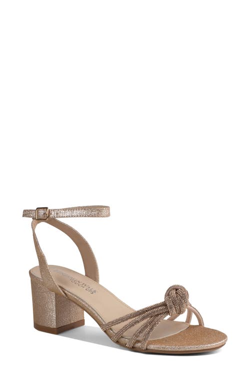 Touch Ups Libra Ankle Strap Sandal Champagne at Nordstrom,