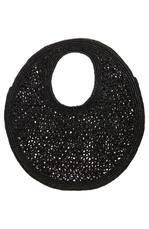 Shop Jacquemus Le Spiaggia Round Bag In Black