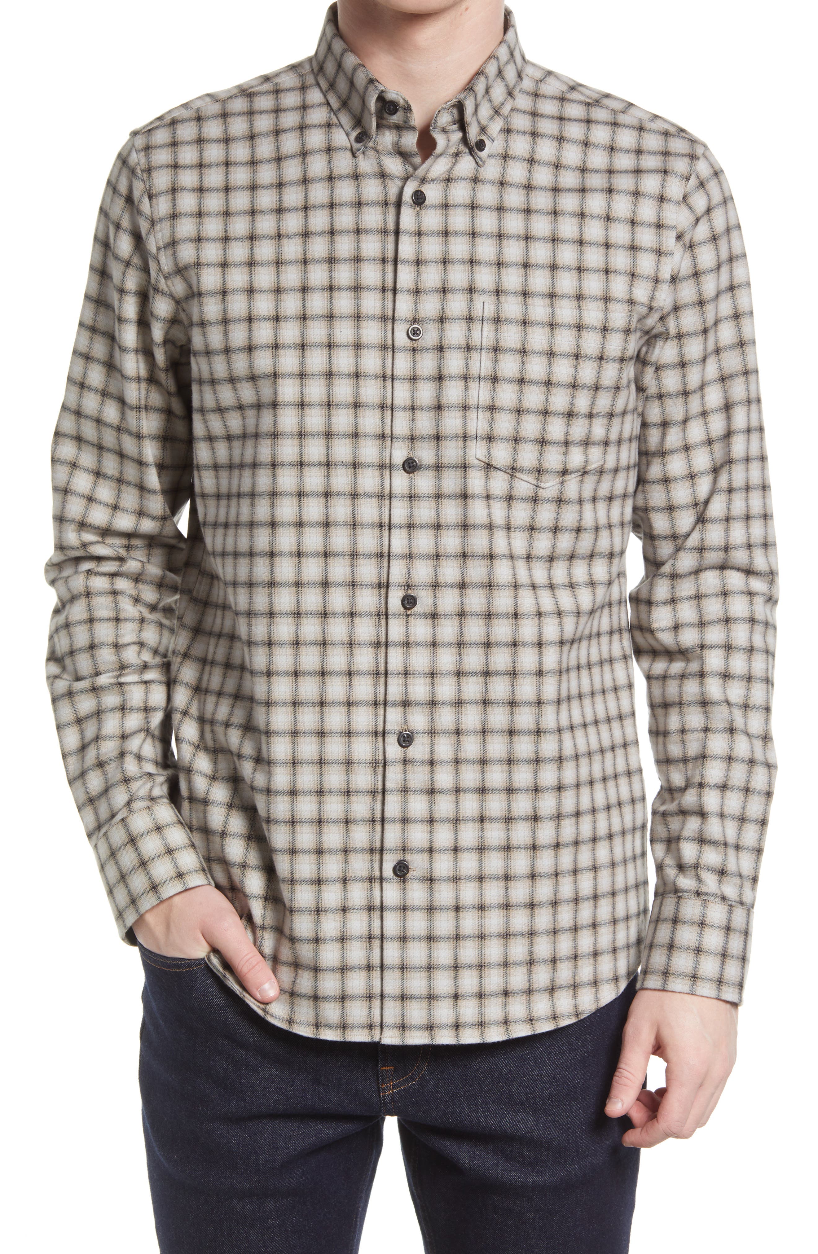 Men's Brown Flannel Shirts | Nordstrom