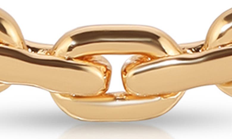 Shop Ettika Oval Chain Necklace In Gold