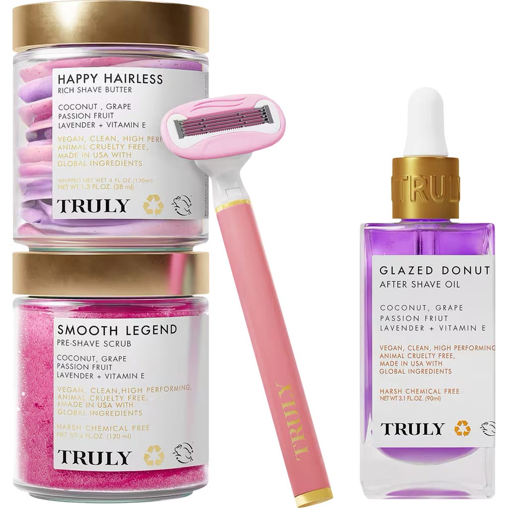 Truly Beauty Smooth Legend Shave Set $157 Value In No Color