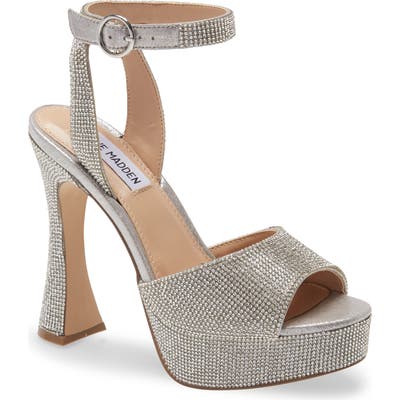 Steve Madden Chaka Platform Sandal, Metallic