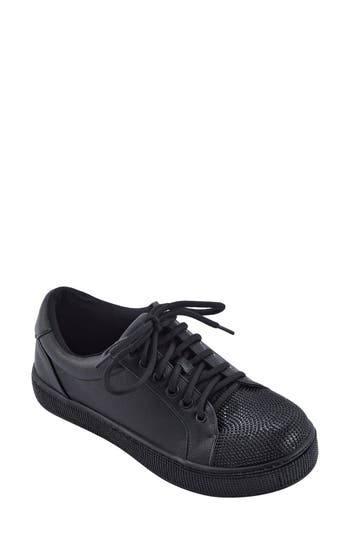 Lady Couture Legend Rhinestone Sneaker In Black