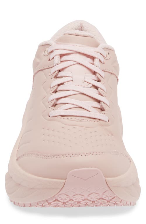 Hoka Bondi Sr Water Resistant Running Shoe In Pink