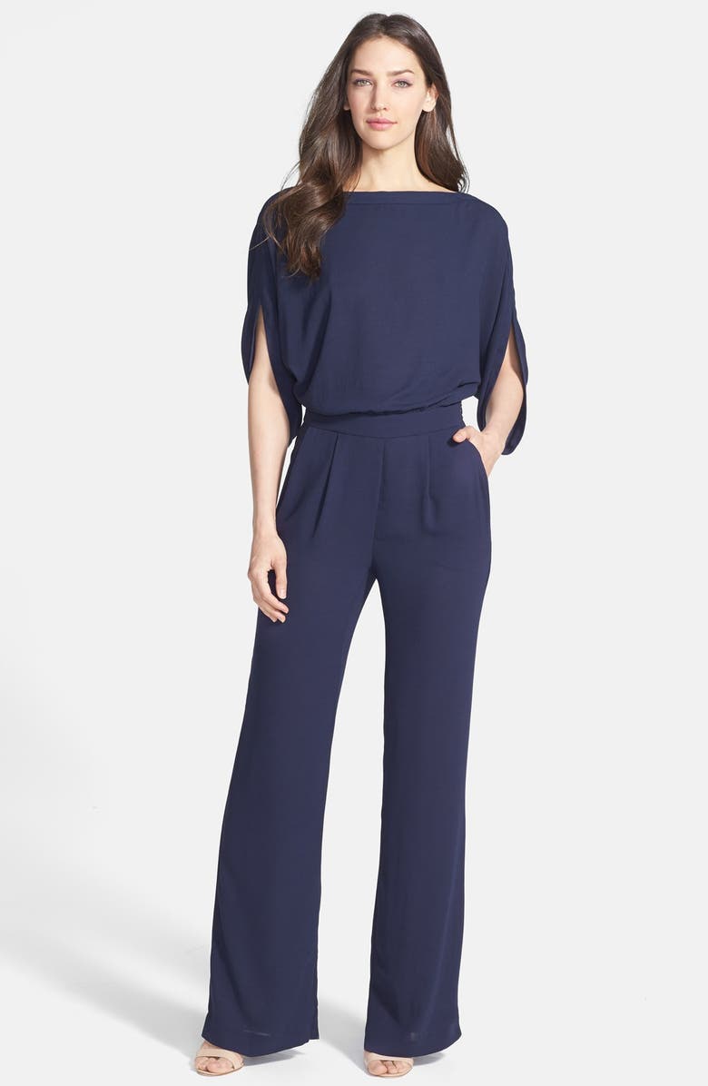 Diane von Furstenberg 'Lucy' Blouson Jumpsuit | Nordstrom