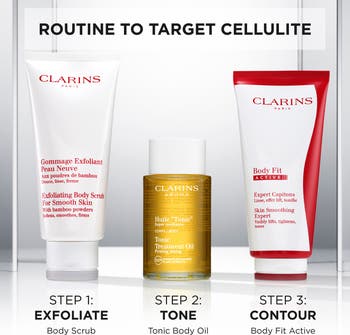 Clarins Body Fit Anti-Cellulite Contouring Expert (mini size) - GIFT Anti- Cellulite Lifting Cream Gel