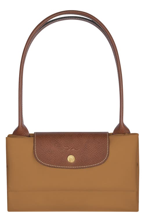 Shop Longchamp Large Le Pliage Tote In Fawn