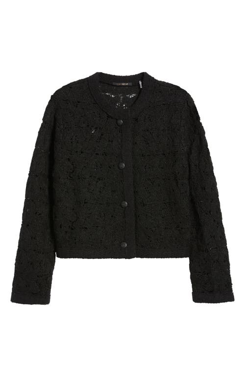 Shop Kobi Halperin Cece Cardigan Sweater In Black