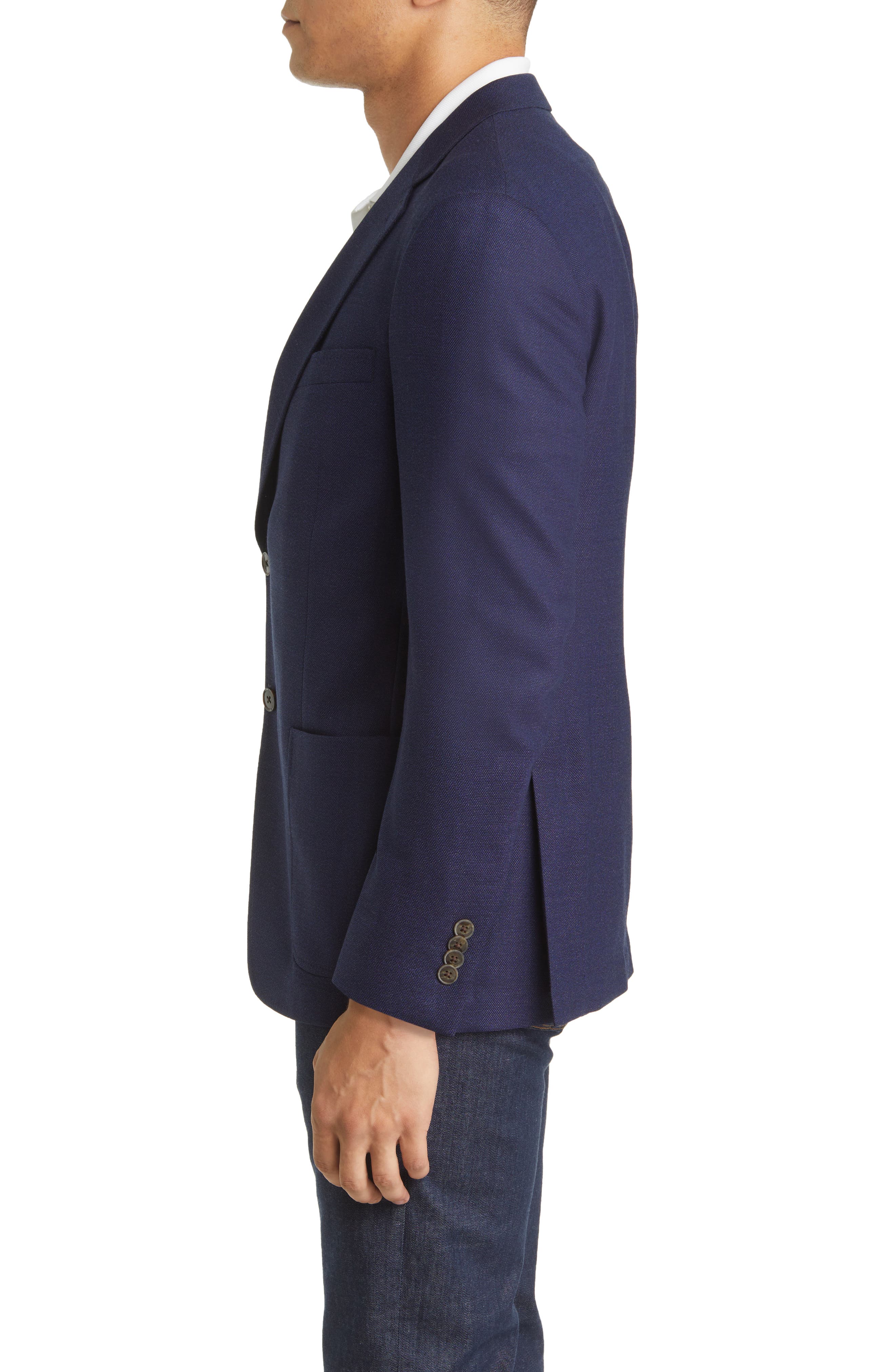 Peter Millar Tailored Fit Stretch Wool Sport Coat Nordstrom
