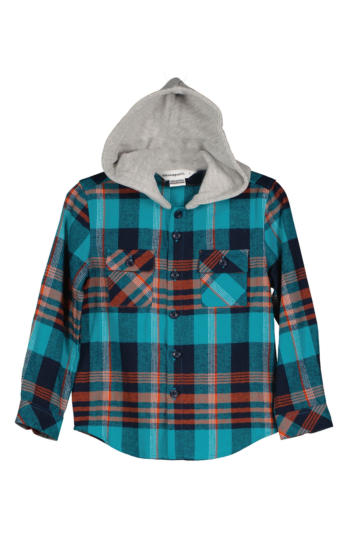 Toddler Baby Boy Hoodies Long Sleeve Button Down Plaid Hooded Shirt Coat Jacket With Pocket Outwear Toddler Baby Boy Hoodies Long Sleeve Button Down Plaid Hooded Shirt Coat Jacket With Pocket Outwear