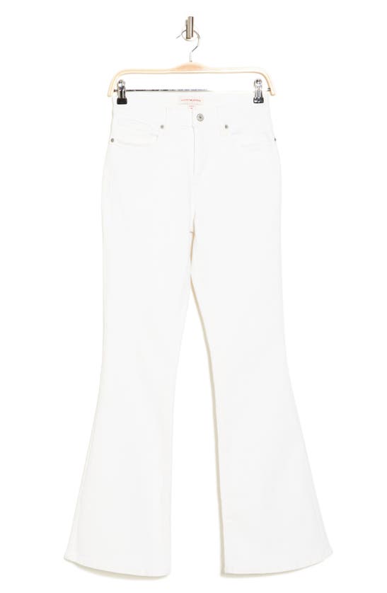 Lucky Brand Stevie Flare Leg Jeans In Clean White