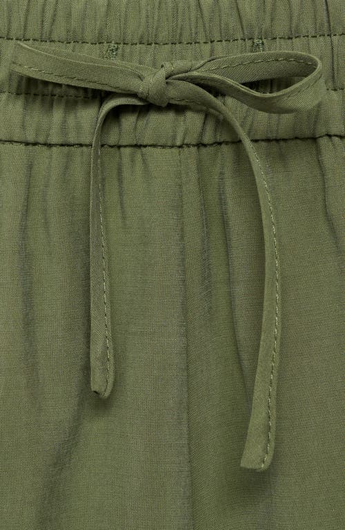 MANGO MANGO DRAWSTRING SHORTS