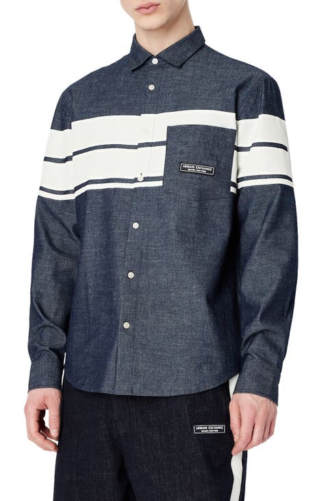 Men's Armani Exchange Button Up Shirts | Nordstrom