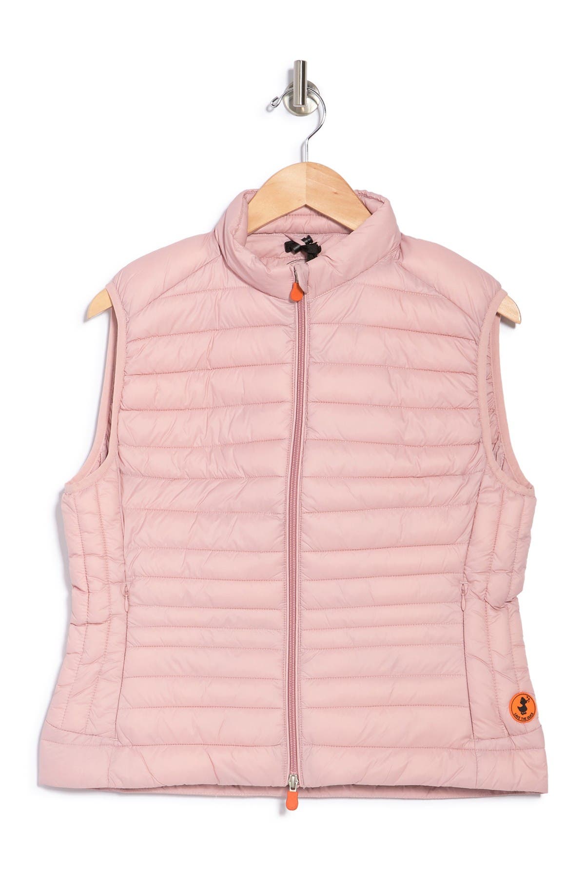 Save The Duck Giga Puffer Vest In 996 Blush