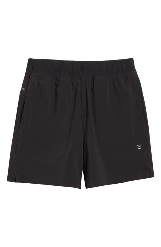 Free Fly Breeze Brief Lined Active Shorts In Black