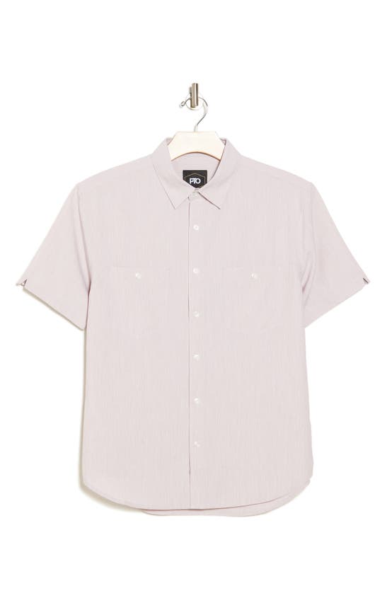 Shop Pto Mako 2 Short Sleeve Shirt In Rose Dust