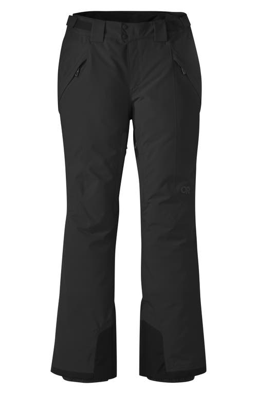 Outdoor Research Snowcrew Snow Pants In Black