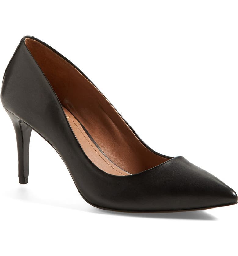 Vince Camuto 'Caprita' Leather Pointy Toe Pump (Nordstrom Exclusive ...