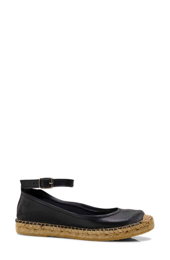 Free People Mason Espadrille Ballet Flat In Black ModeSens