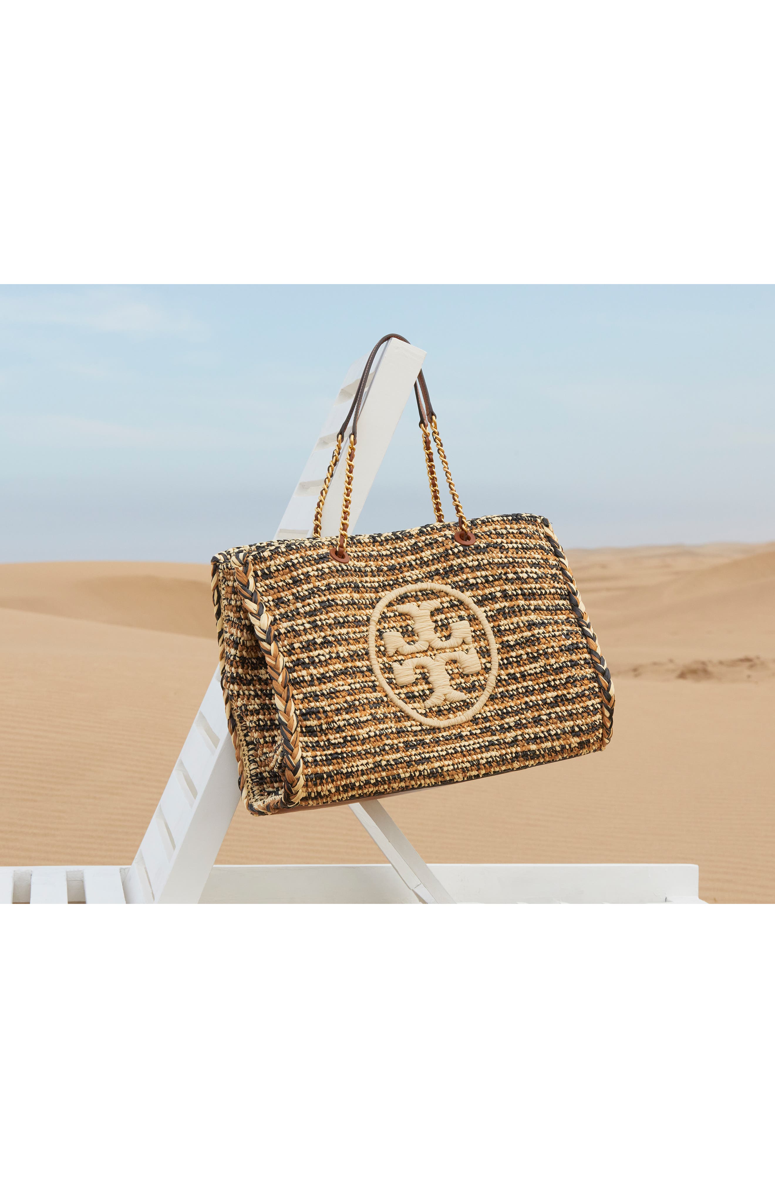 tory burch raffia bag