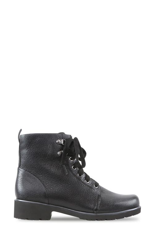 Shop Munro Hartley Combat Boot In Black