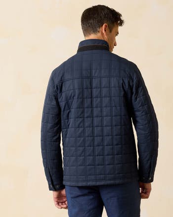 Tommy bahama quilted outlet jacket