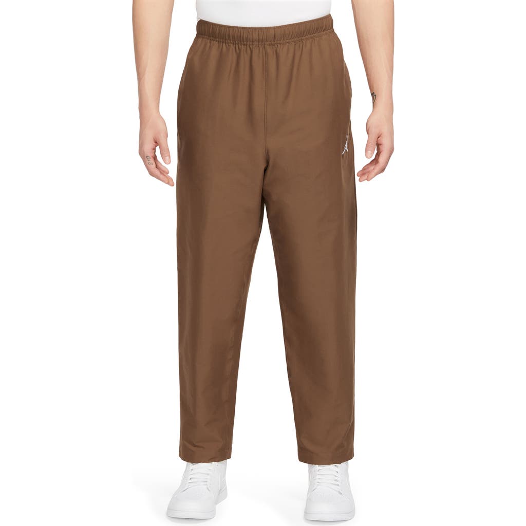 Jordan Essentials Stretch Crop Trousers In Brown