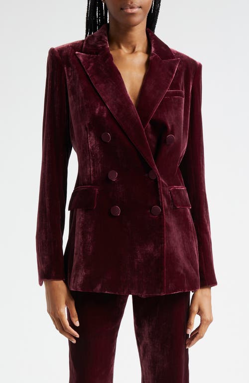 Shop Veronica Beard Elliette Dickey Jacket In Wine