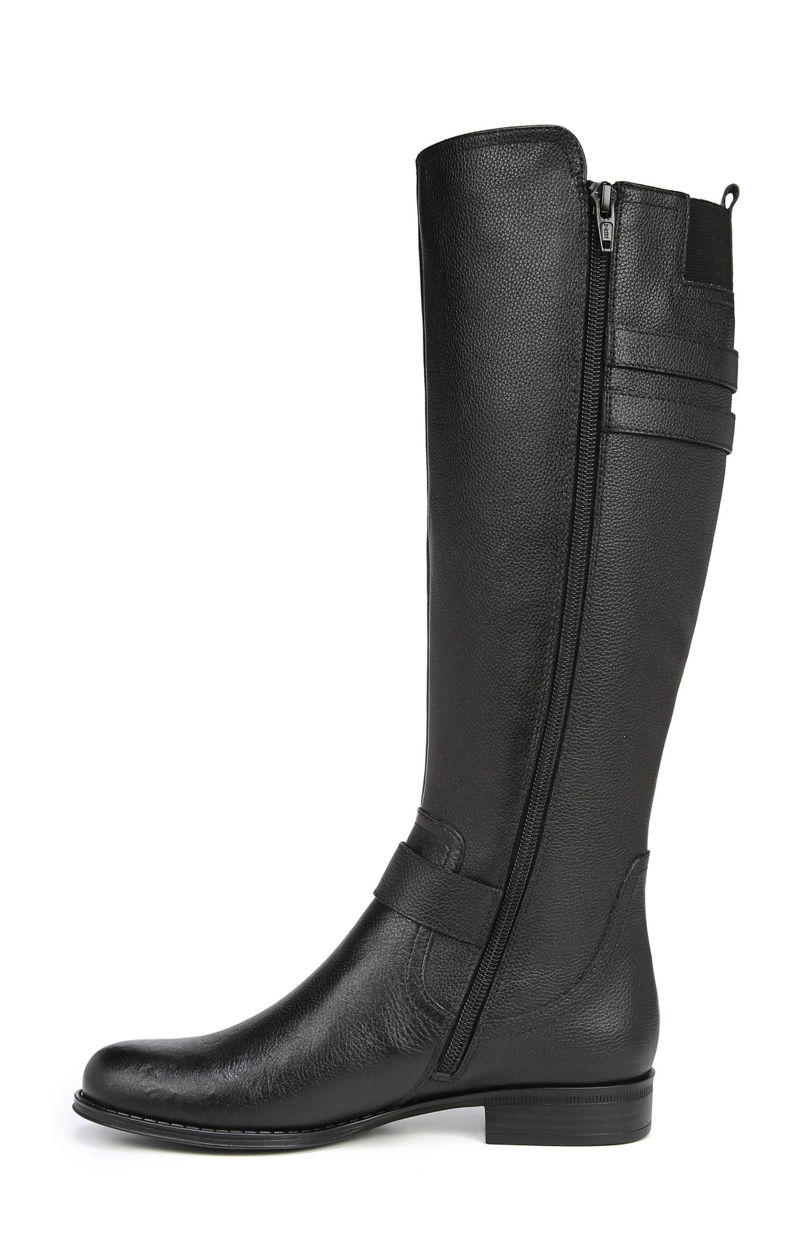naturalizer jessie boot wide calf