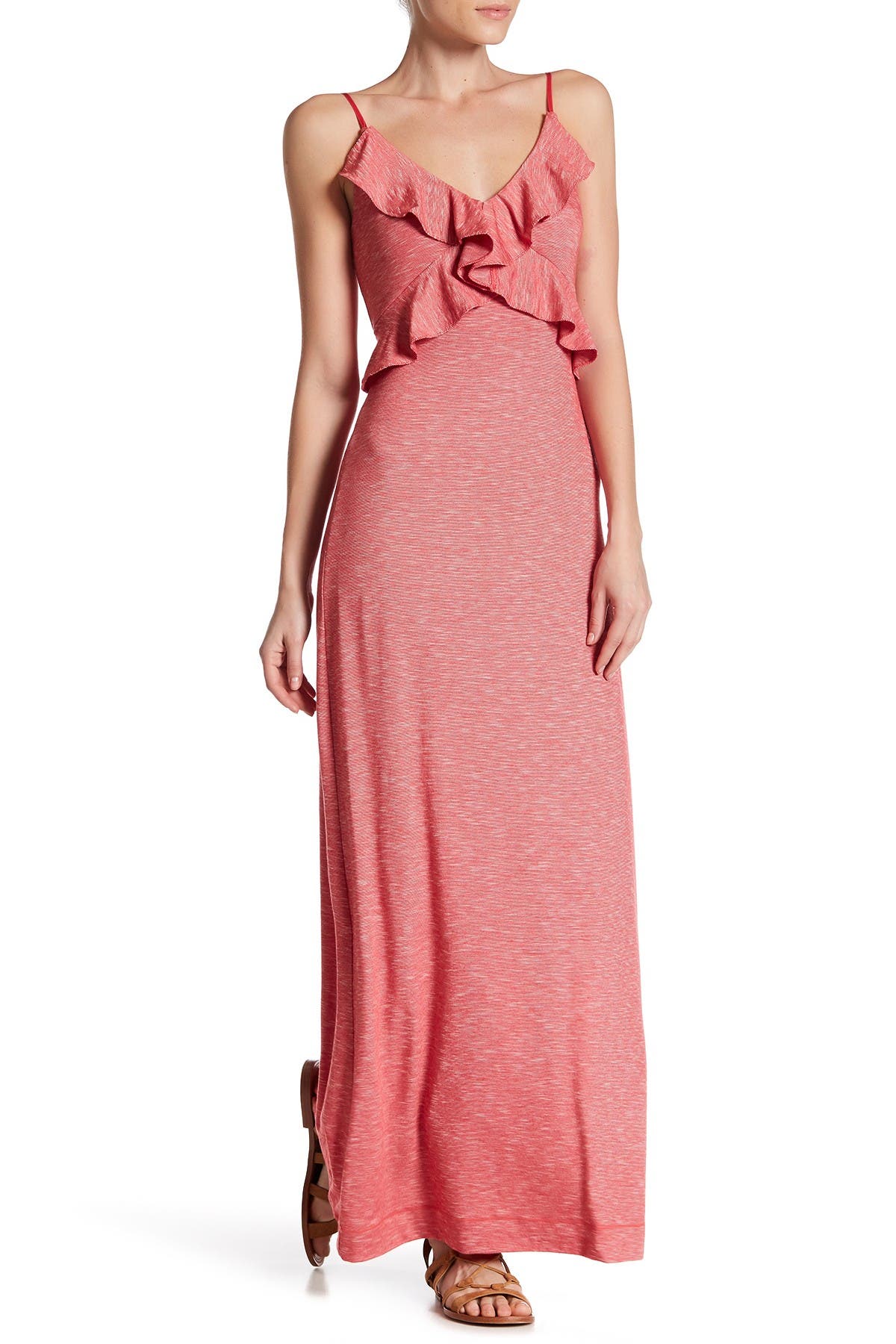 Max Studio Ruffled Maxi Dress Nordstrom Rack
