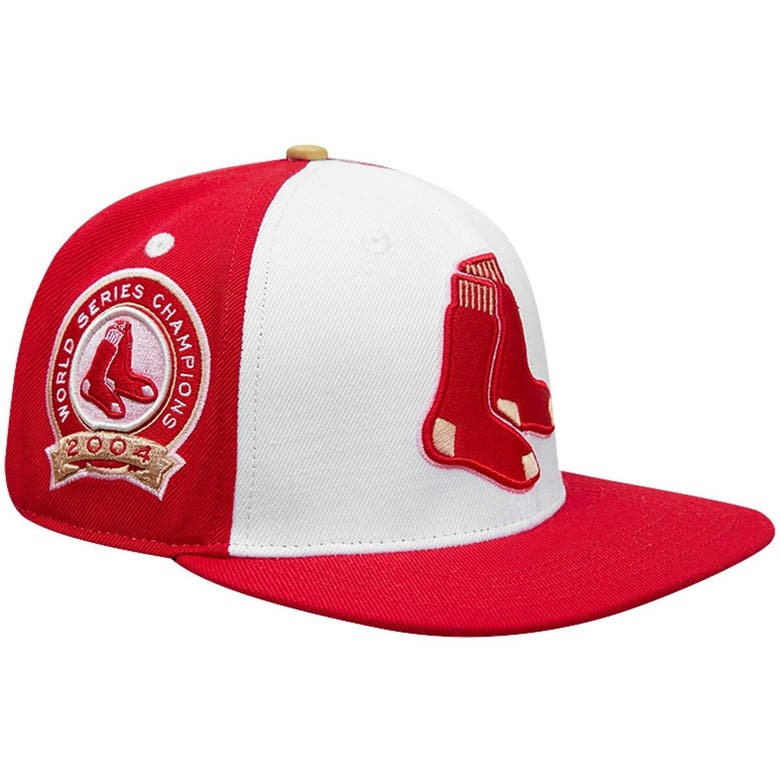 Pro Standard White/red Boston Red Sox Strawberry Ice Cream Drip