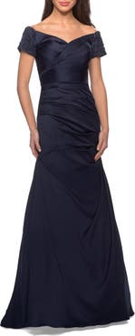 La Femme - 30793 Beaded Sleeveless Sheath Gown