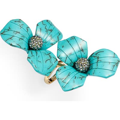 Lele Sadoughi Trillium Bouquet Ring