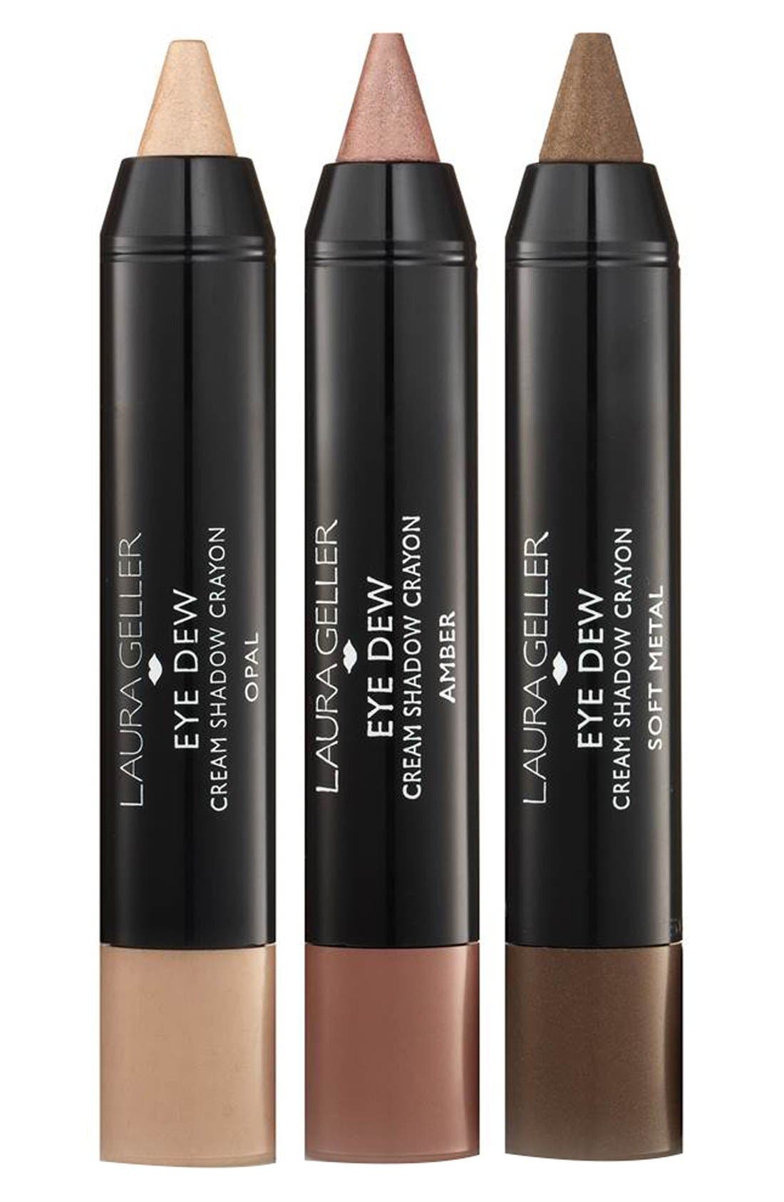 Laura Geller Beauty 'Eye Dew' Cream Eyeshadow Crayon Trio (48 Value) Nordstrom