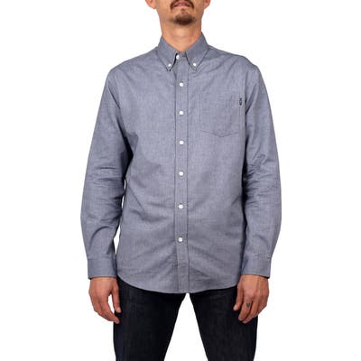 Lira Clothing Douglas Button-Down Shirt, Grey