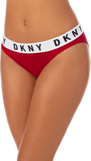 Buy DKNY women seamless litewear thong underwear black Online