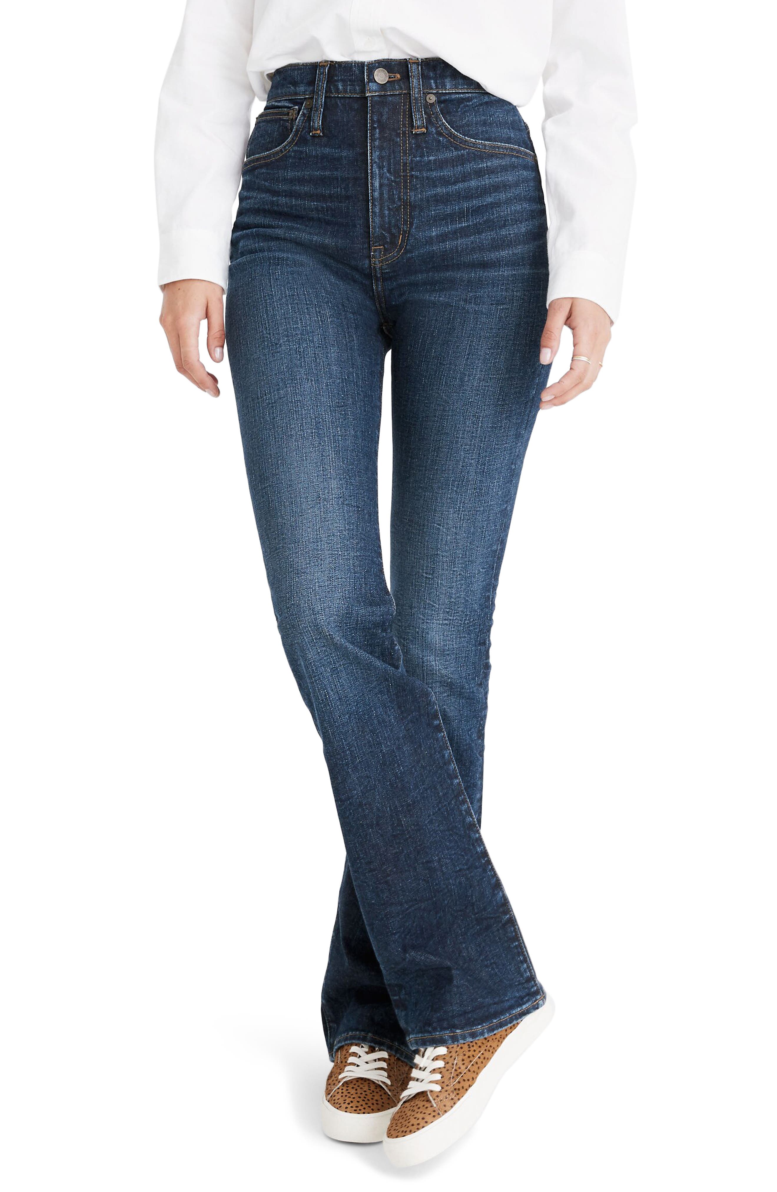 skinny flare jeans