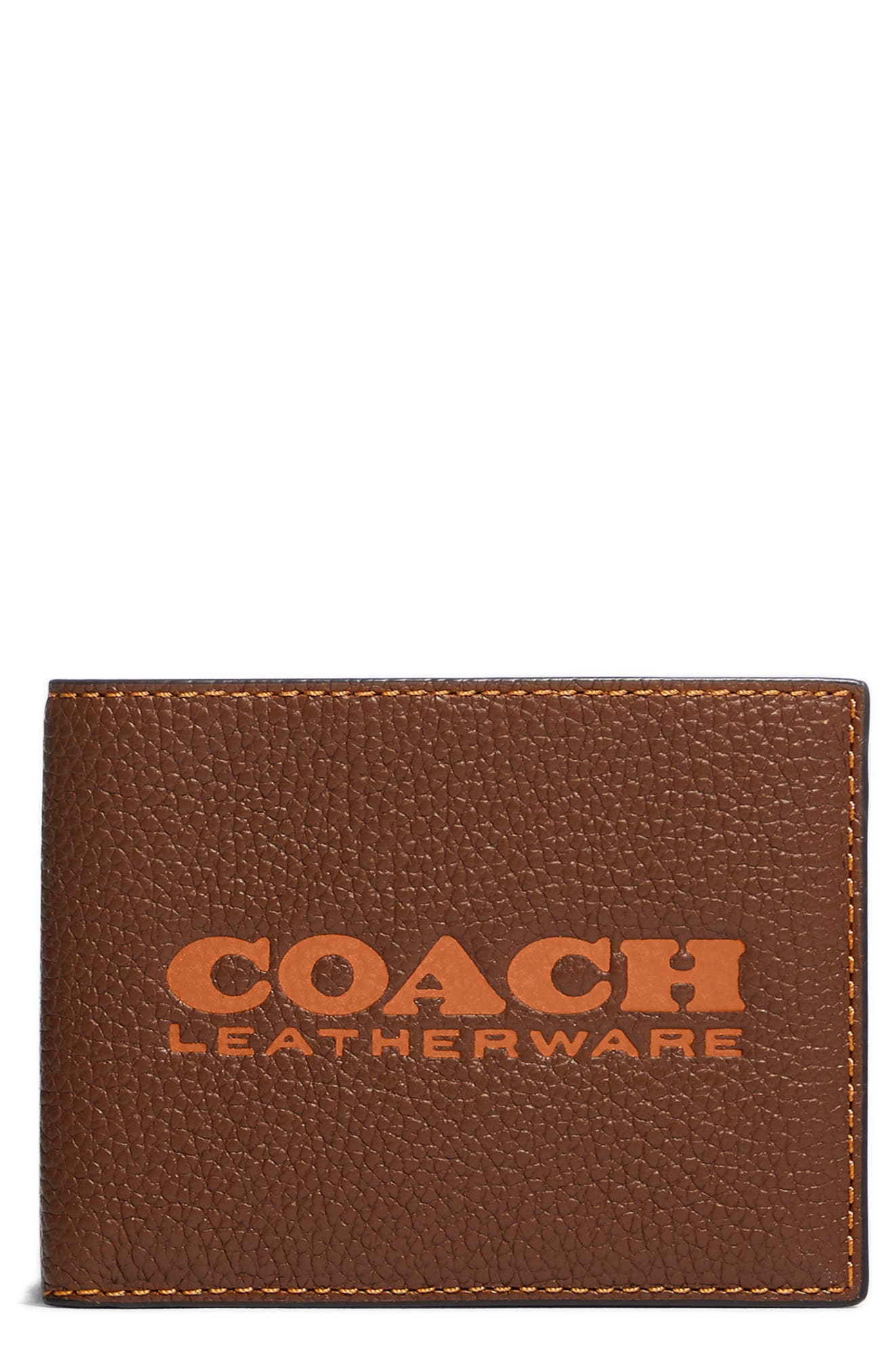 coach bifold card case