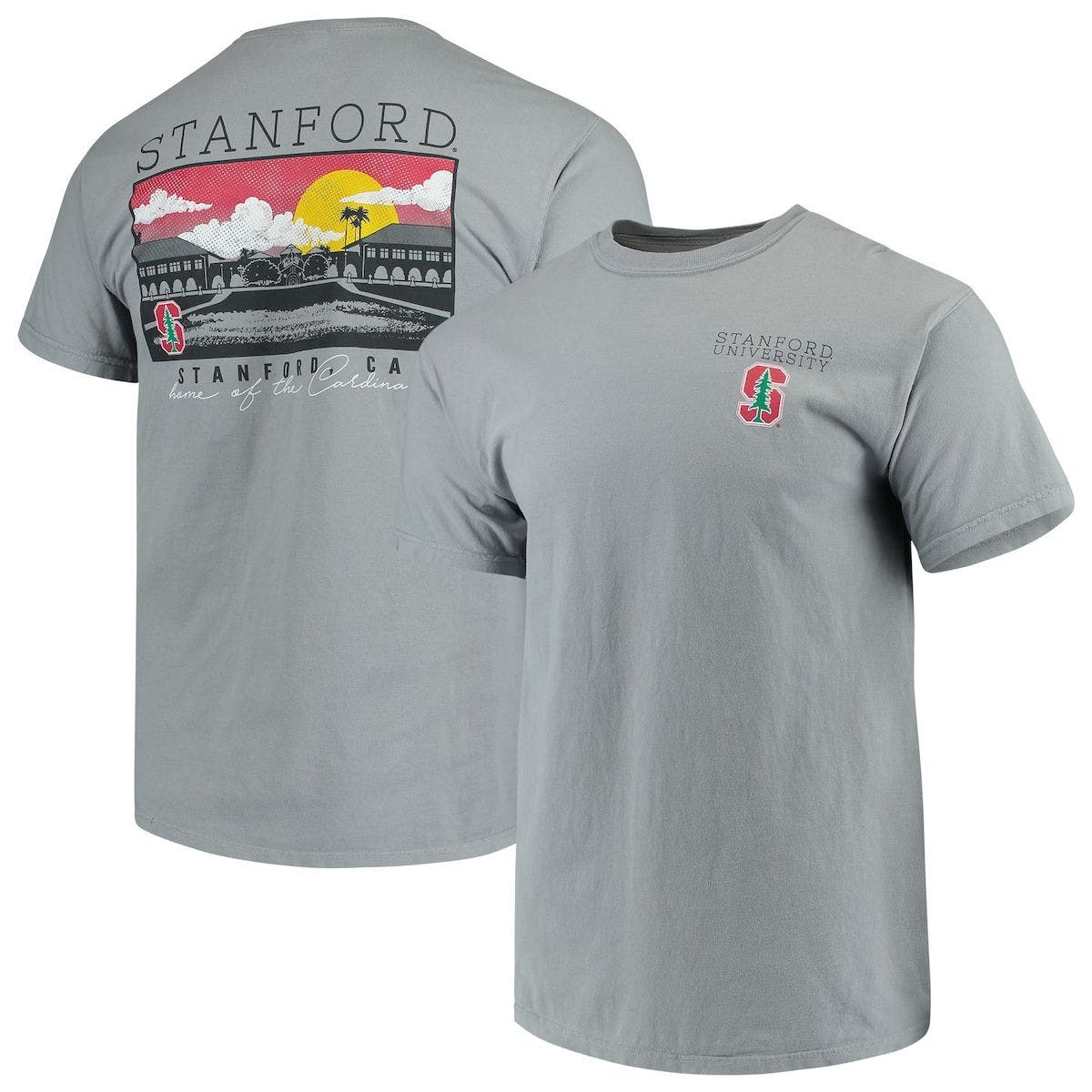 IMAGE ONE Men's Gray Stanford Cardinal 