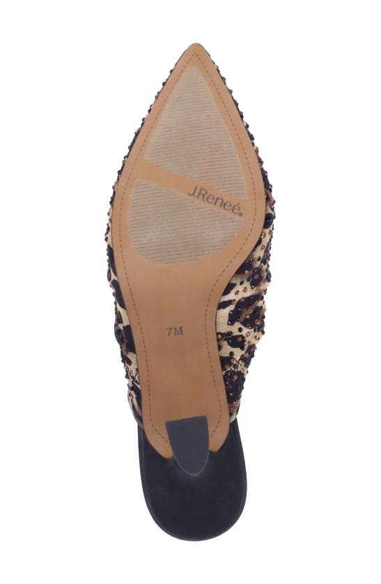 J. Reneé Parisa Pointed Toe Pump In Brown/ Black