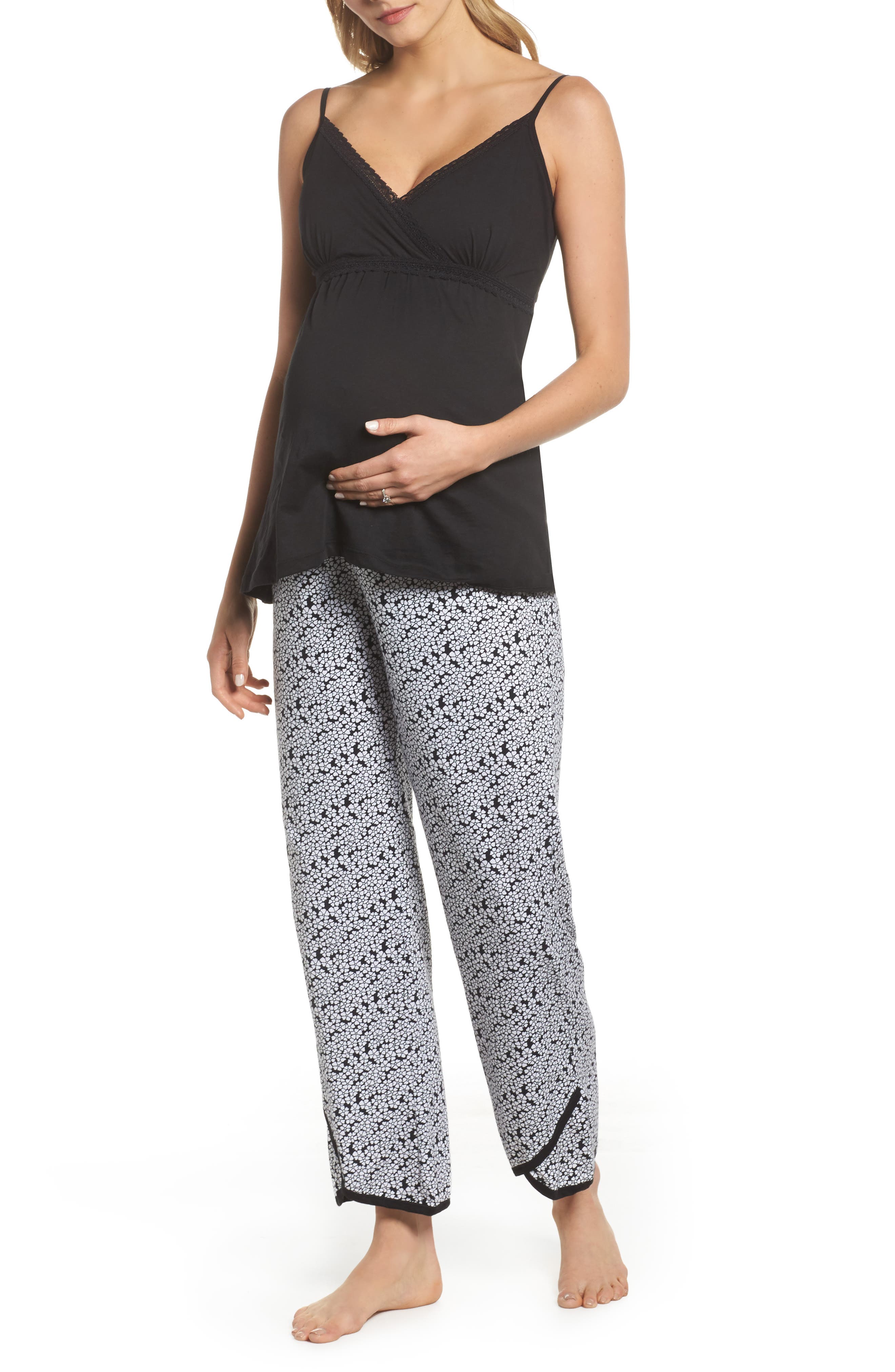 Belabumbum Kyoto Pima Cotton Maternity Pajamas Nordstrom