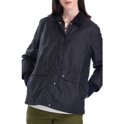 Barbour Tawny Water Resistant Waxed Jacket, US / 16 UK - Blue