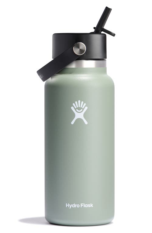 Hydro Flask 32 oz Wide Mouth With Flex Straw Cap In Agave