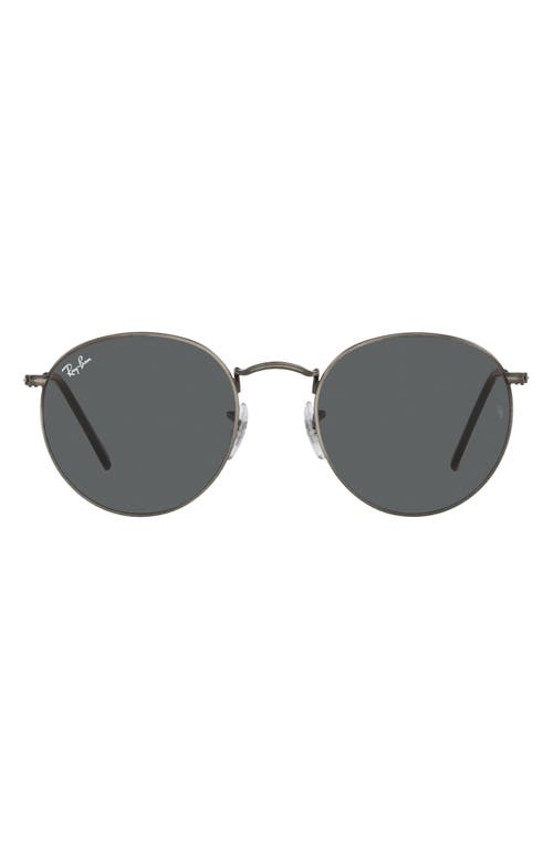 Ray-Ban Icons 53mm Retro Sunglasses in Antique Gunmetal/Dark Grey at Nordstrom
