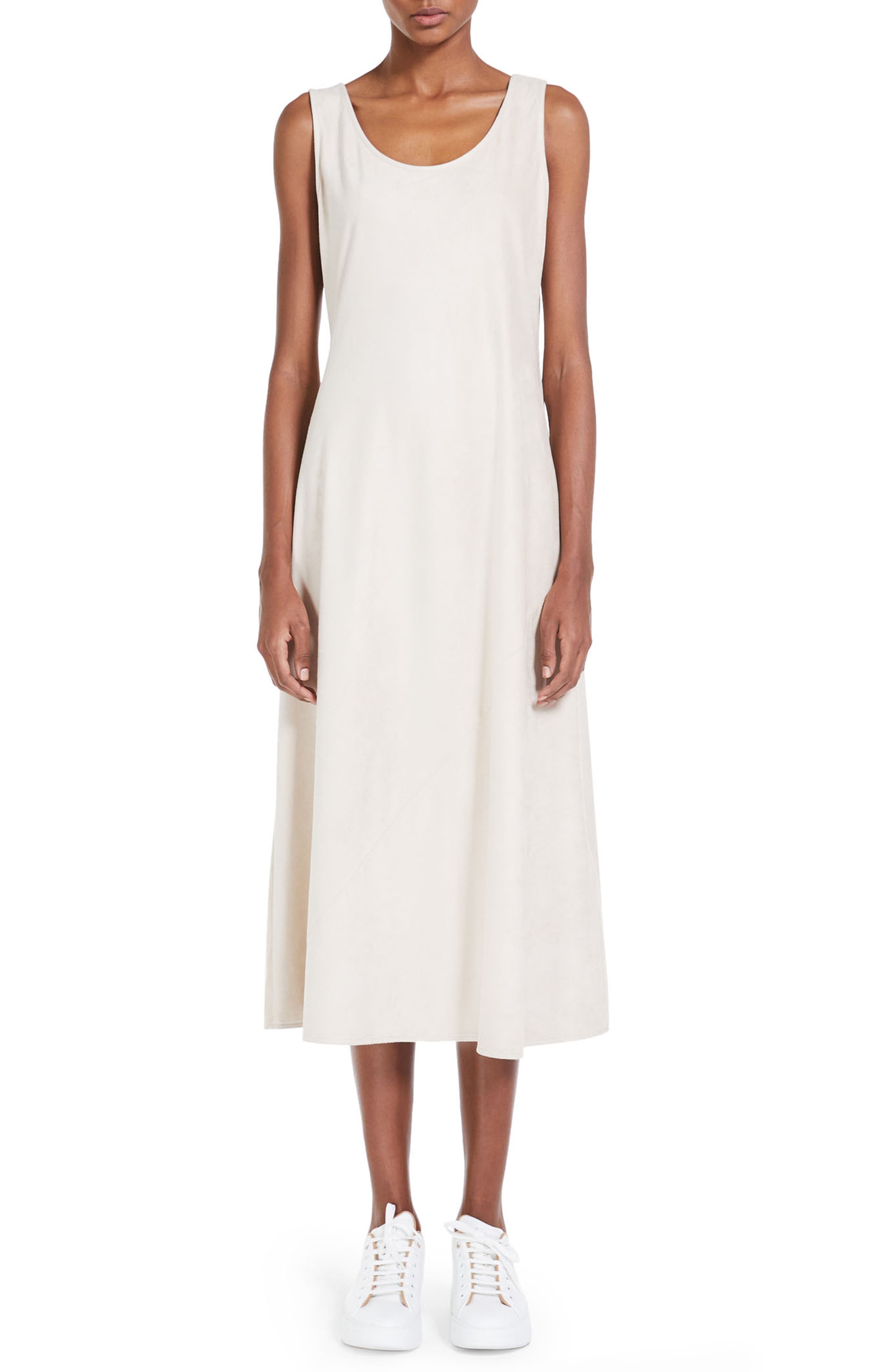 Max Mara Leisure Off-White Alec Midi Dress