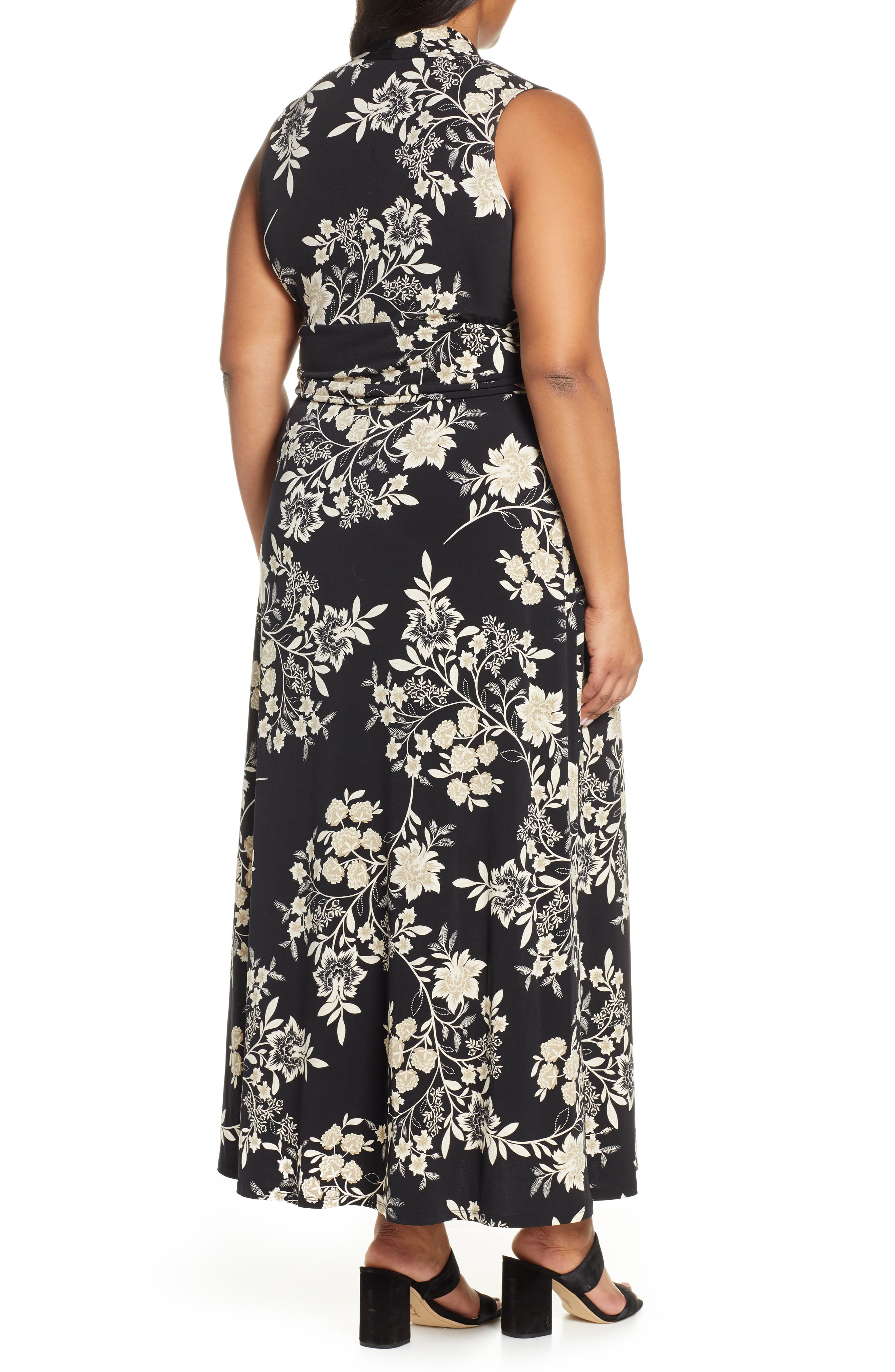 vince camuto floral getaway maxi dress