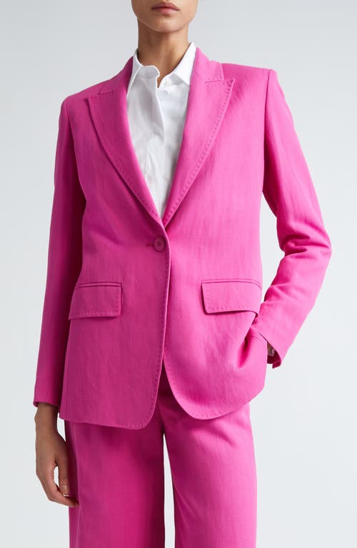 Max Mara Studio Gitane Blazer Fuchsia at Nordstrom,