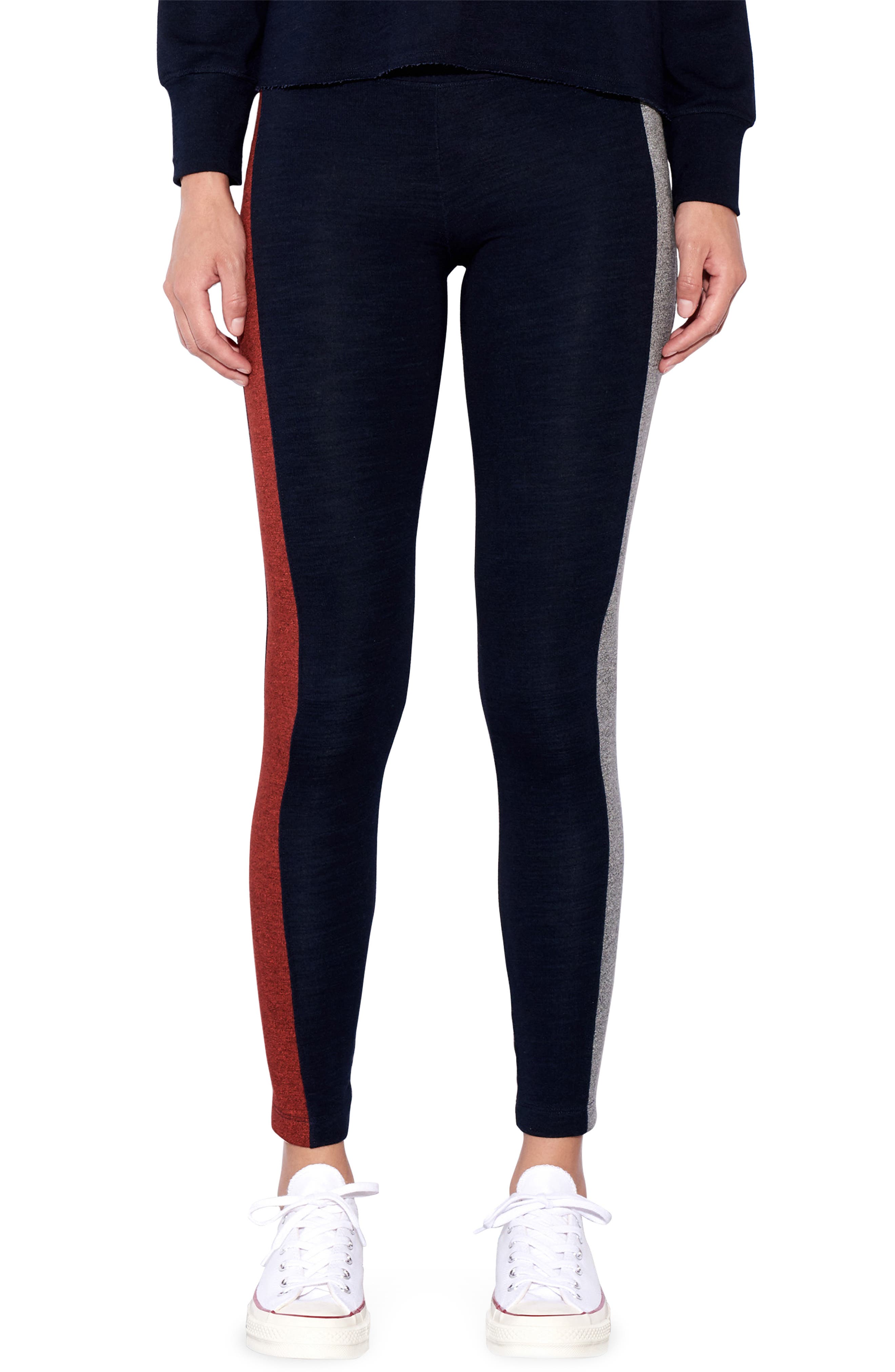SUNDRY Womens Colorblock Leggings