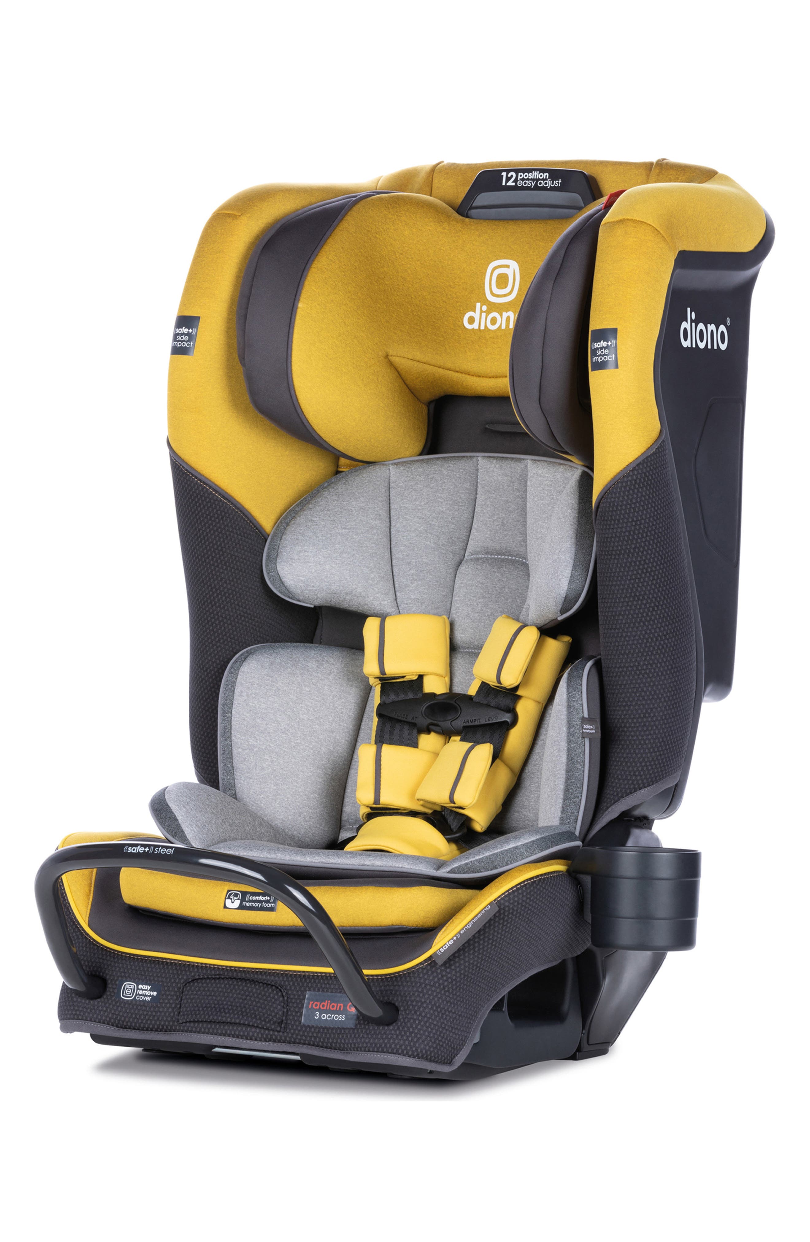 Diono radian(R) 3QX All-in-One Convertible Car Seat in Yellow Mineral