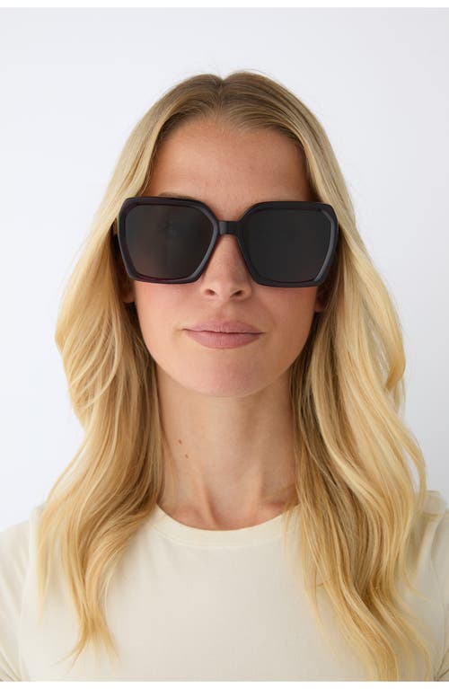Diff Sloane 54mm Square Sunglasses In Grey